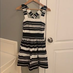 LOFT fit and flare dress